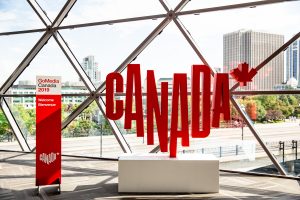 canada sign shaw centre