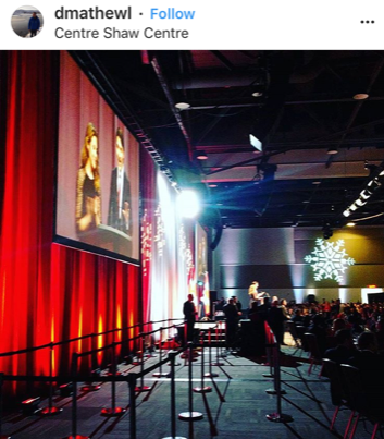 Liberal Caucus Holiday Party Setup