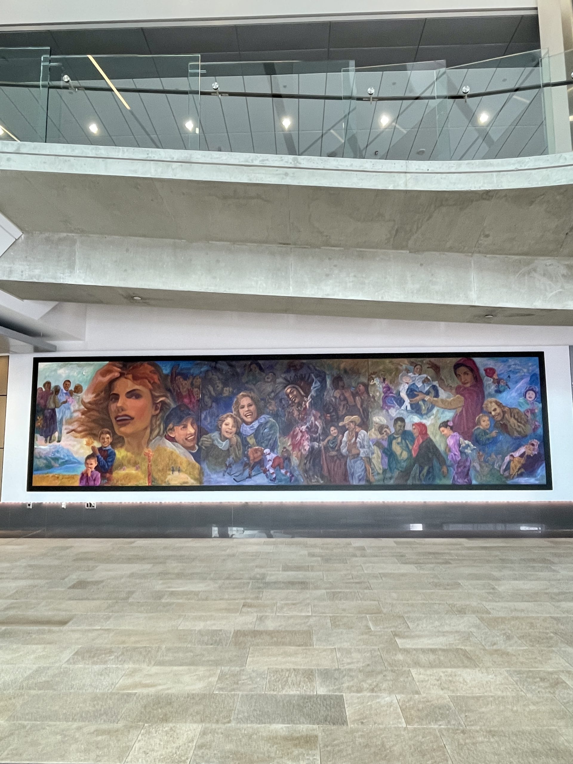 Photo of "The Colour of Unity' Artwork