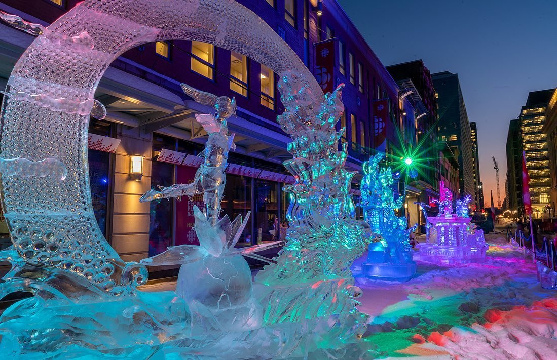 ice sculptures