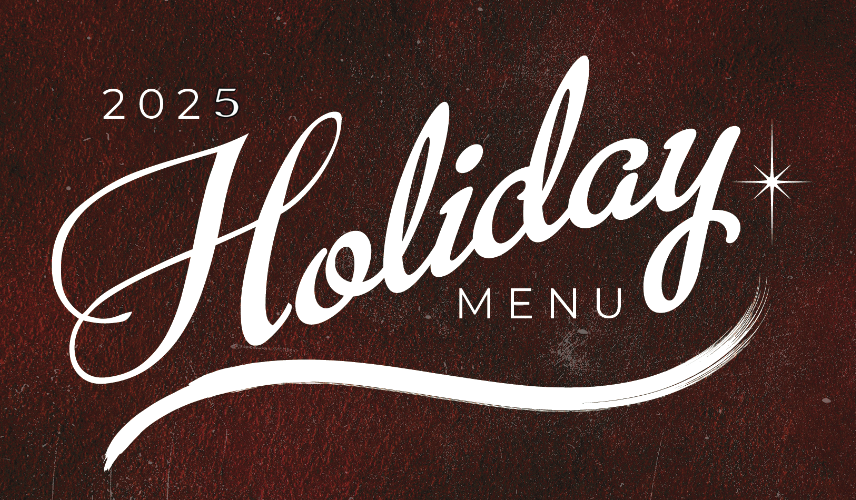 2025 Holiday Menu