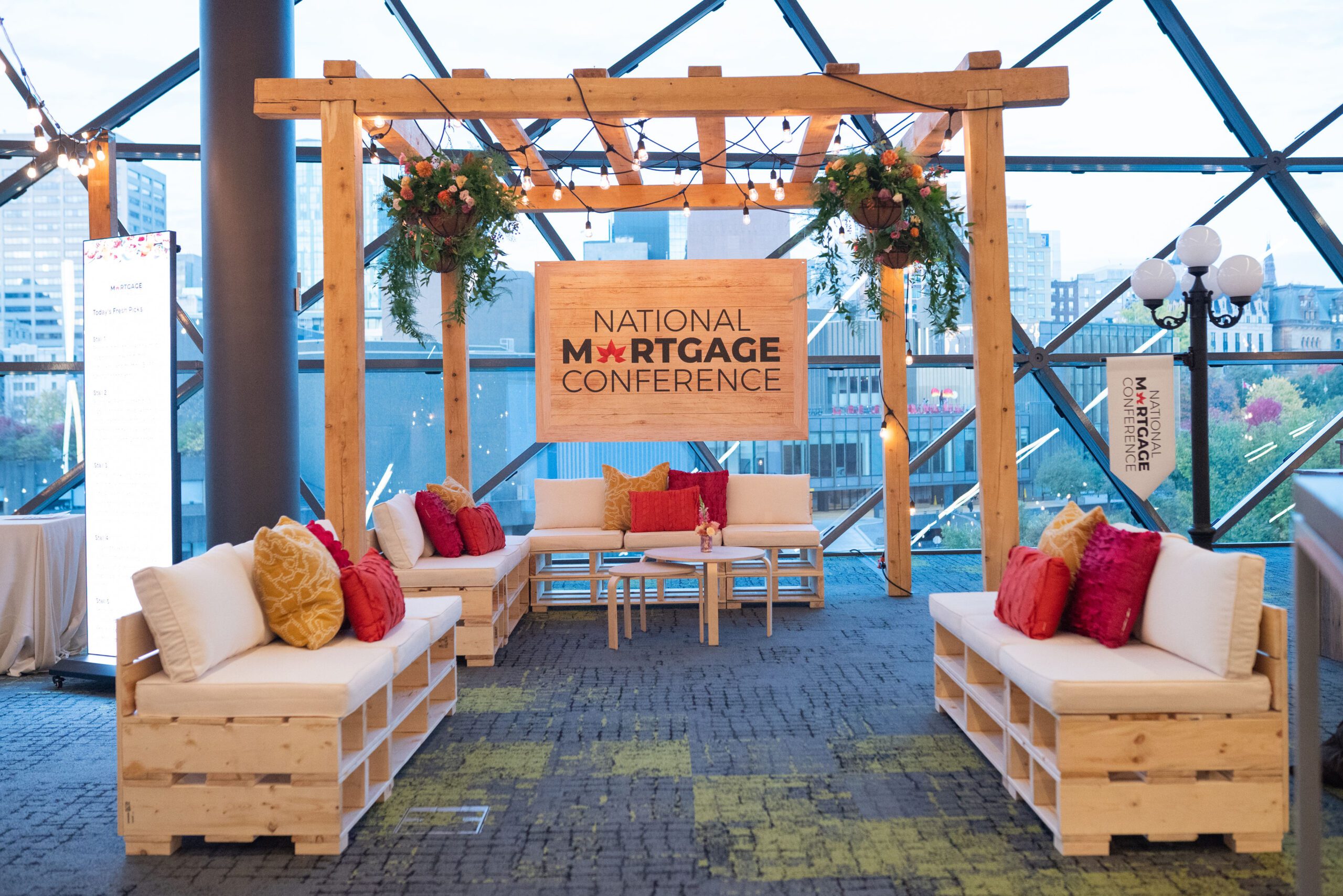 National Mortgage Conference popup at Rogers Centre